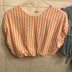 Zara kids/ womens XS balloon crop top. Worn once